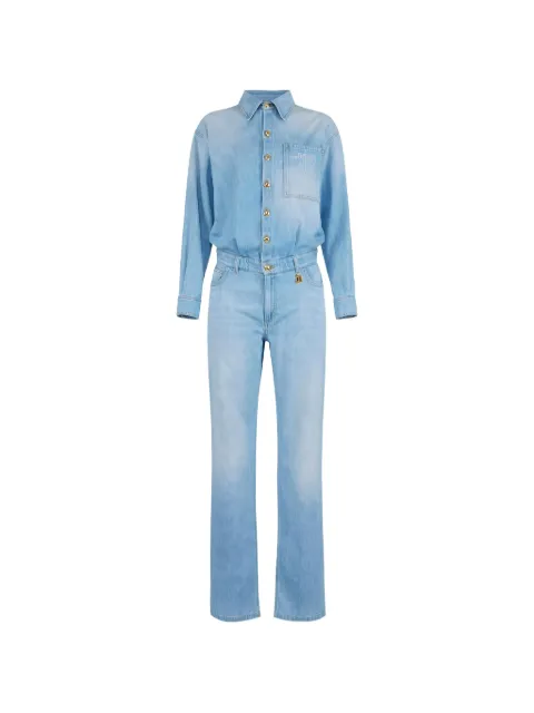 Elisabetta Franchi button pocket jumpsuit