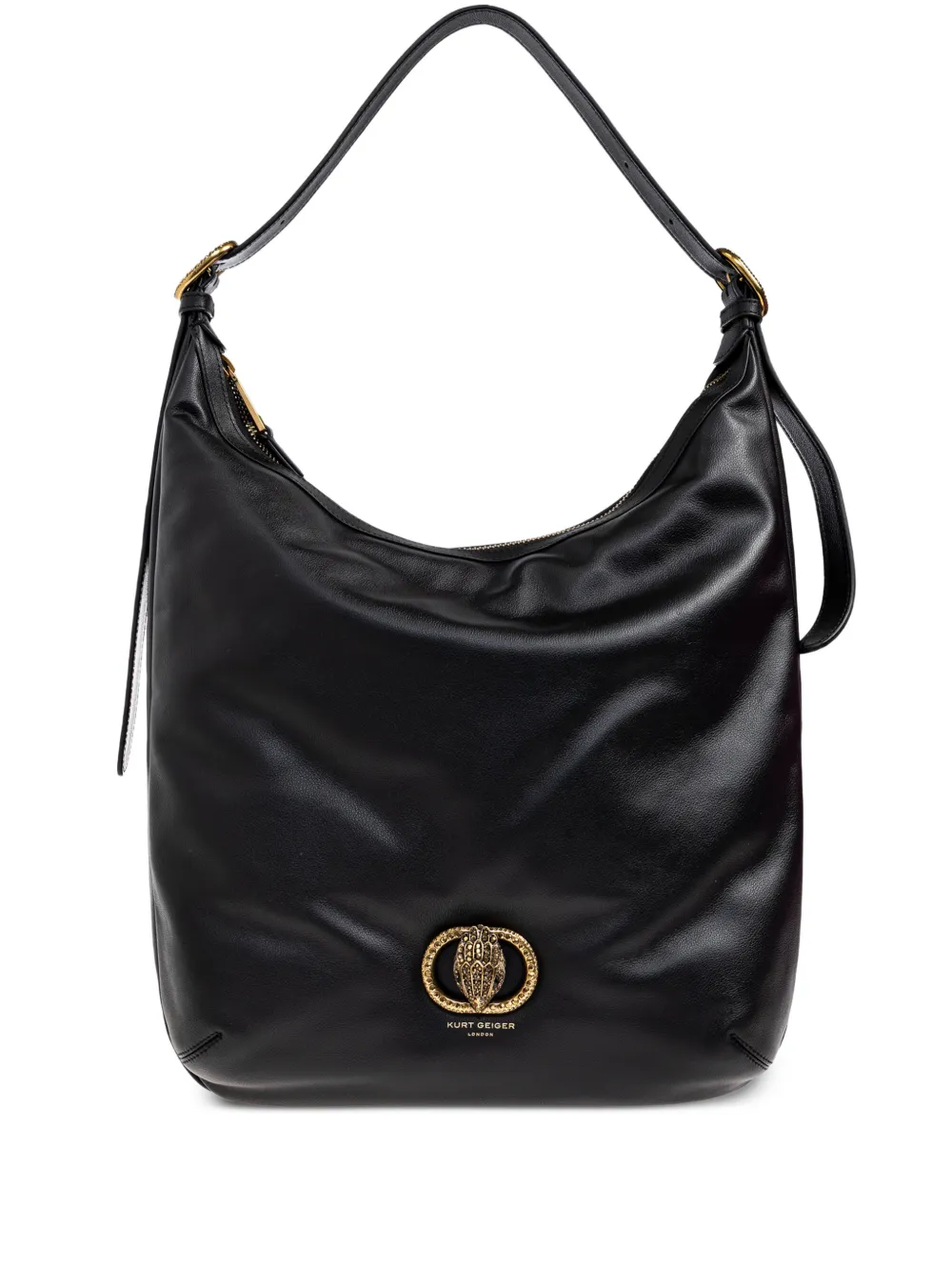 Kurt Geiger London large Chelsea leather shoulder bag - Nero
