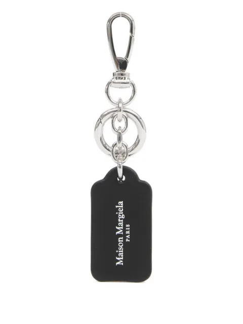 Maison Margiela logo-plaque keyring