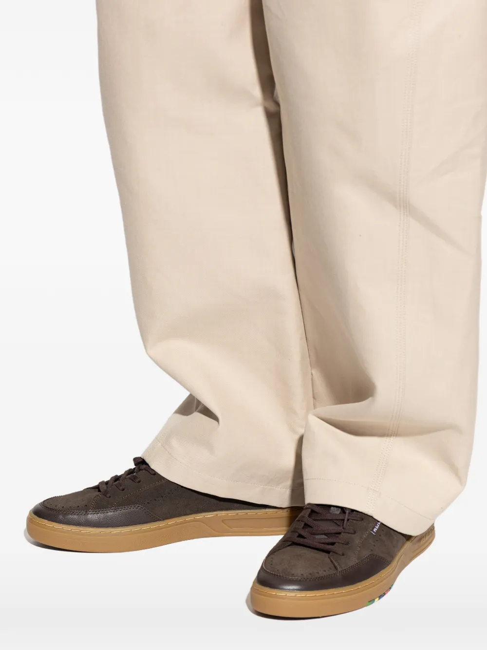 PS Paul Smith perforated lace-up sneakers Bruin