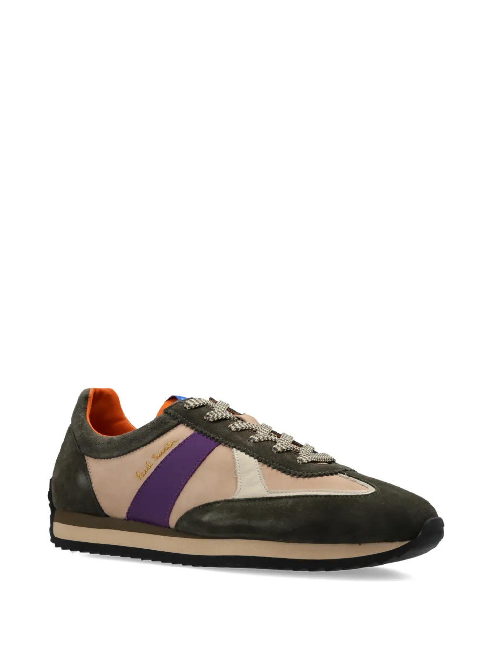 Paul Smith lace-up sneakers Beige