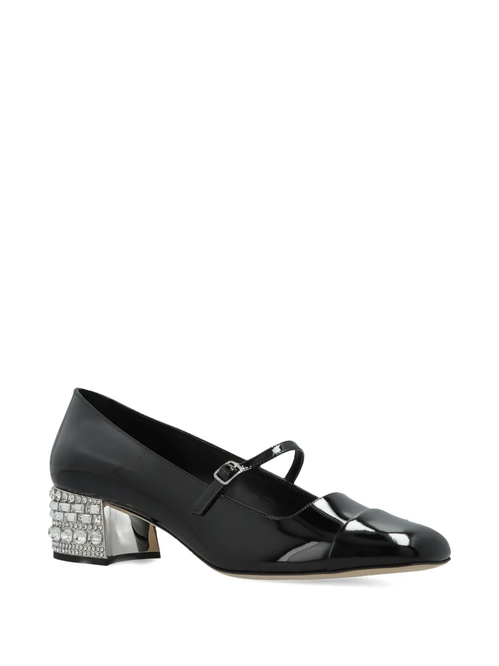 Jimmy Choo Elisa crystal pumps Zwart