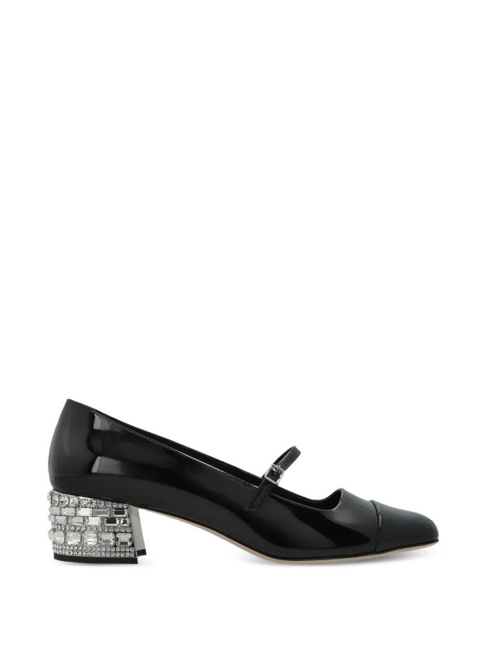 Jimmy Choo Elisa pumps met kristallen Zwart