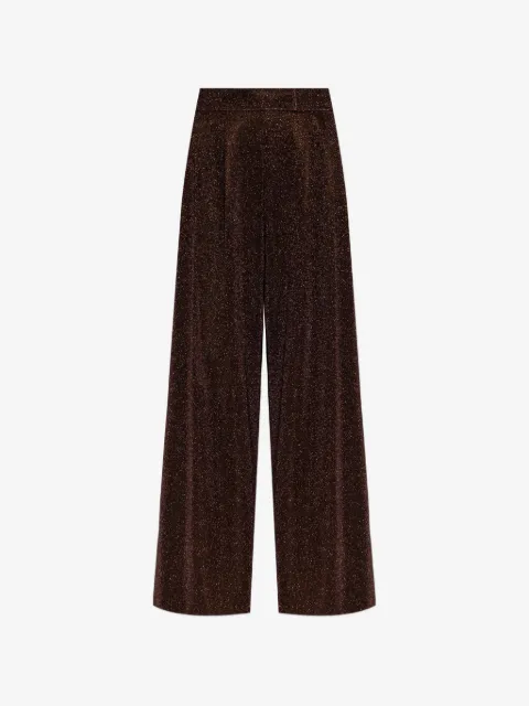 Oséree pleated wide-leg trousers