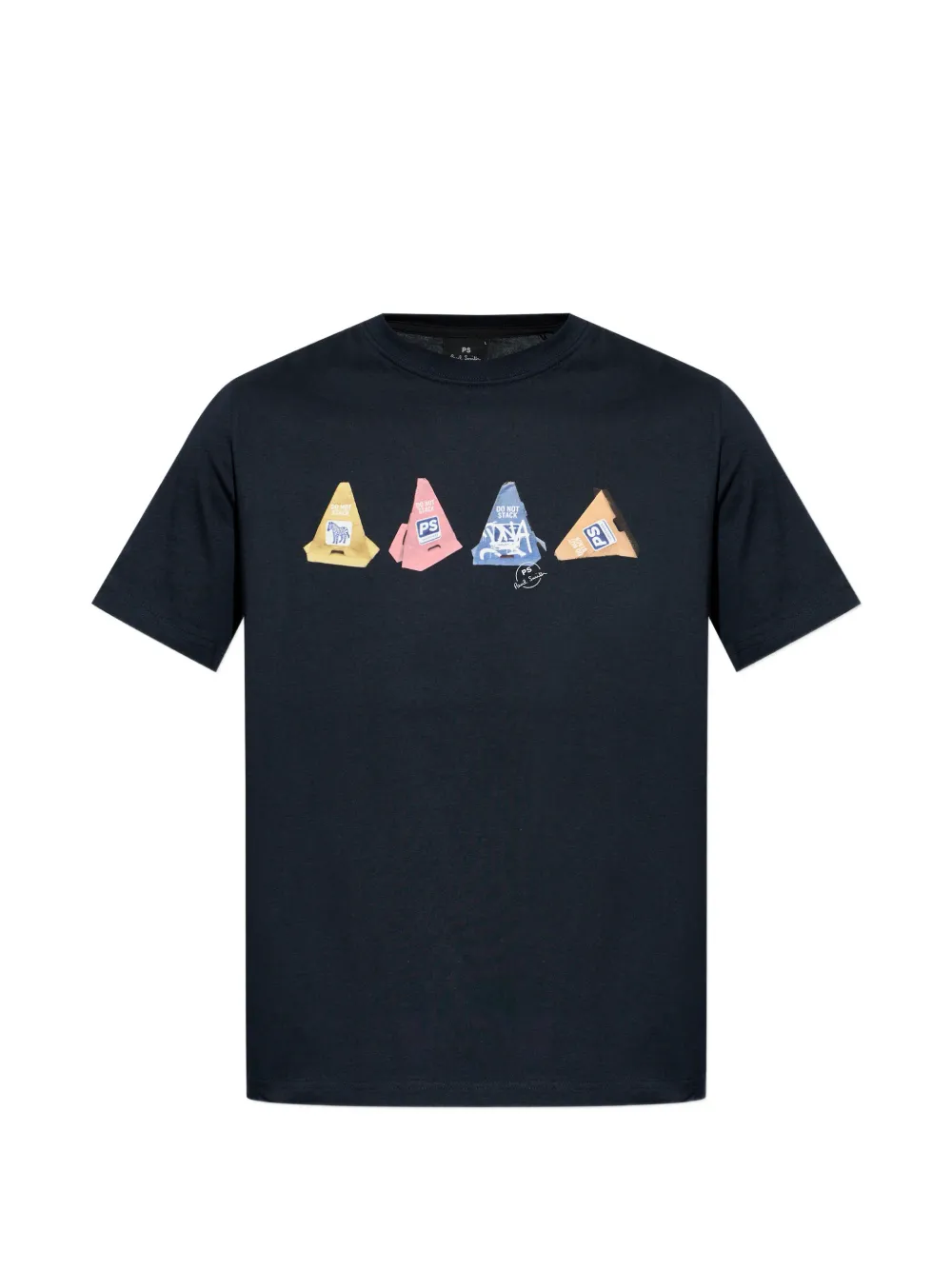 PS Paul Smith printed T-shirt - Blau