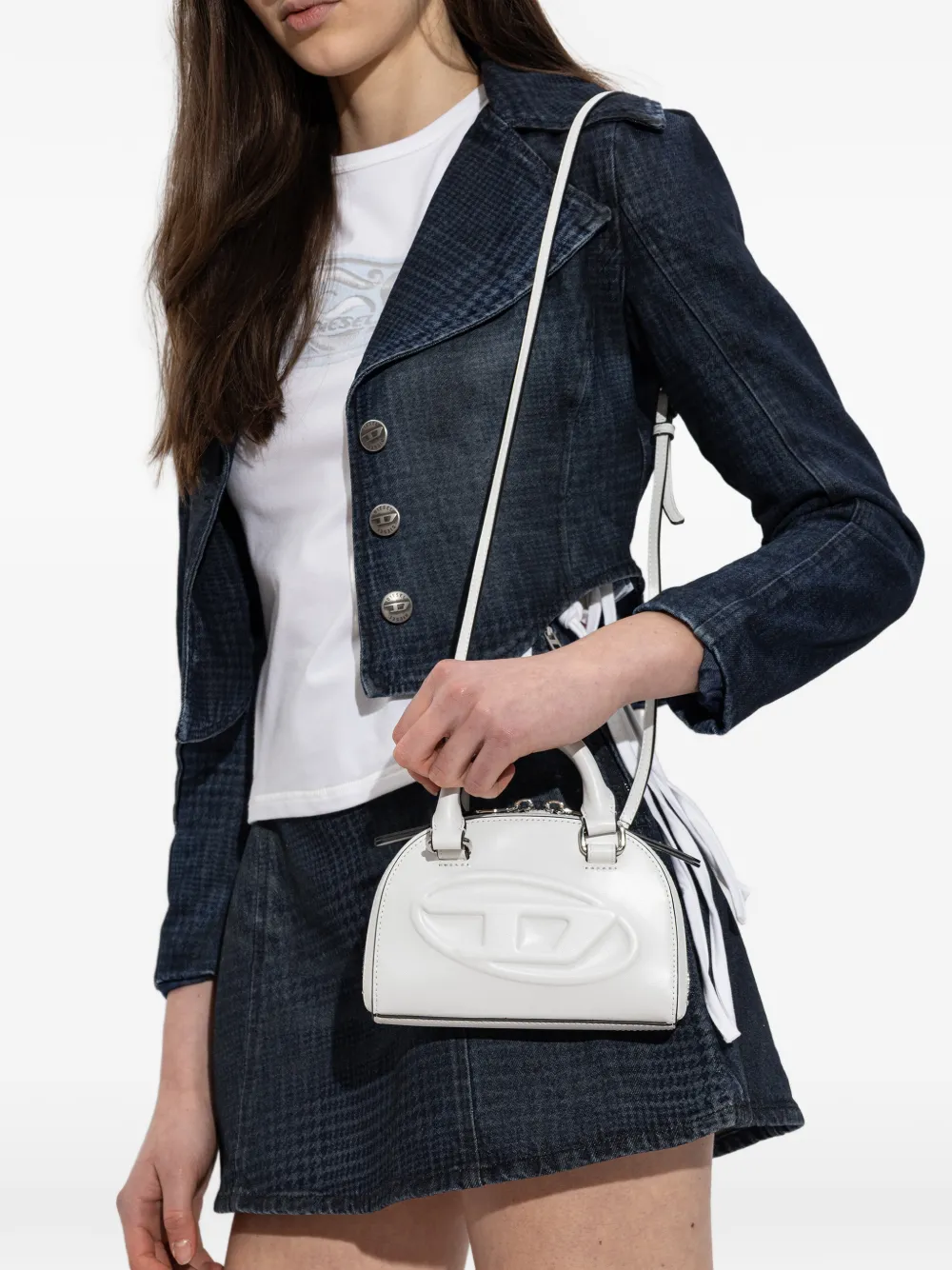  Diesel Xs 1dr 2.0 Cross-body Bag - White 