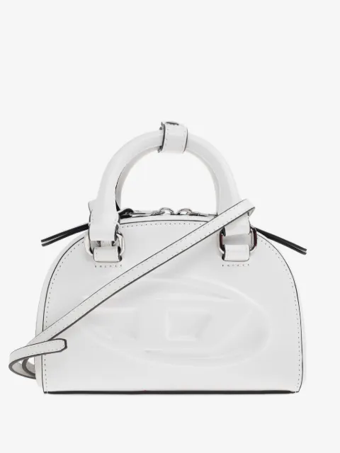 Diesel 1DR Dome-slim bowling bag in nappa leather