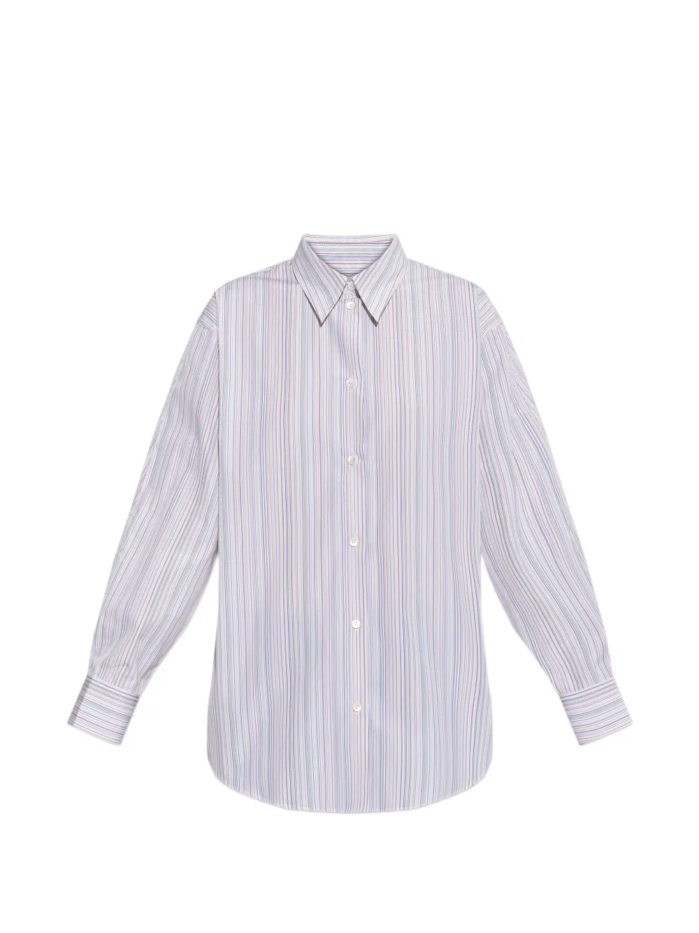 Paul Smith striped buttoned shirt - Blu