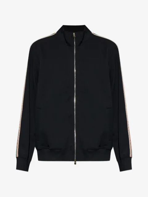 Paul Smith zip striped sweatshirt 