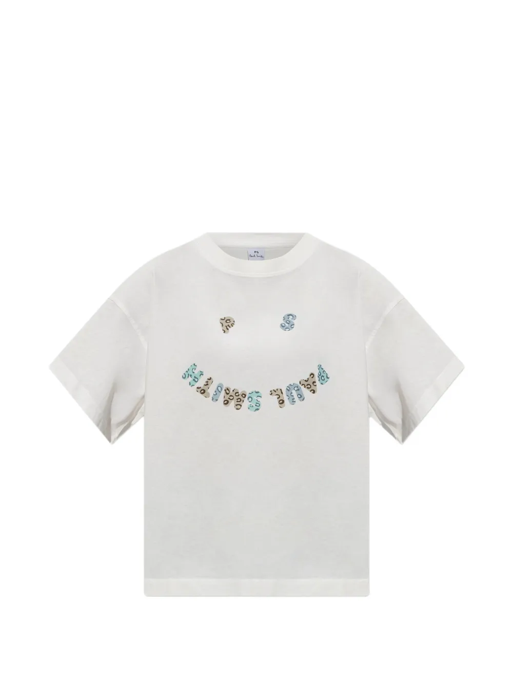 PS Paul Smith smiley-face T-shirt - Bianco