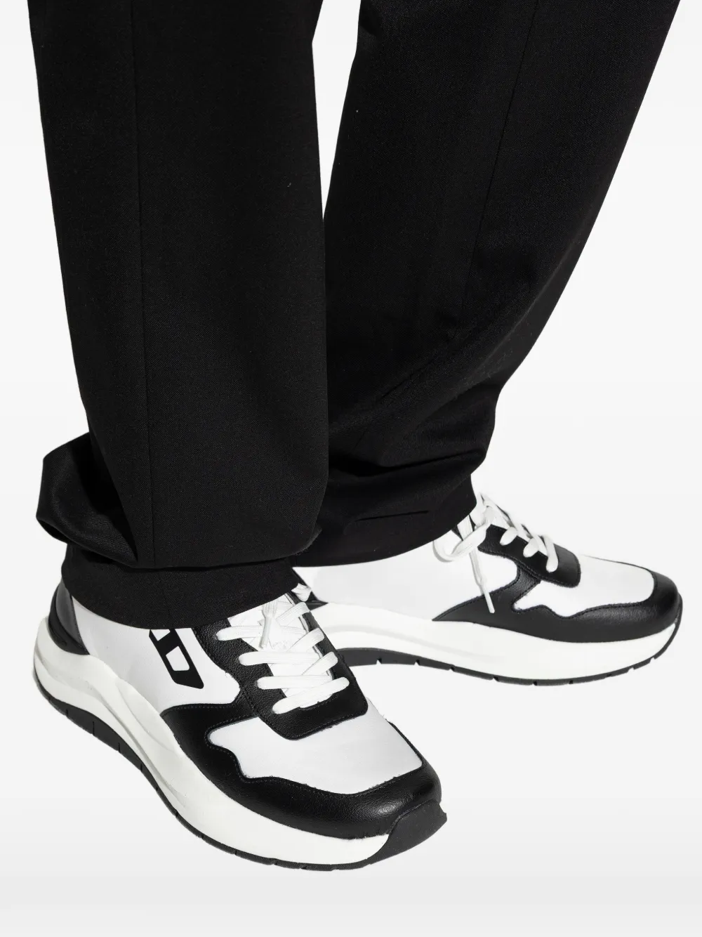 Diesel Sneakers met logo Wit