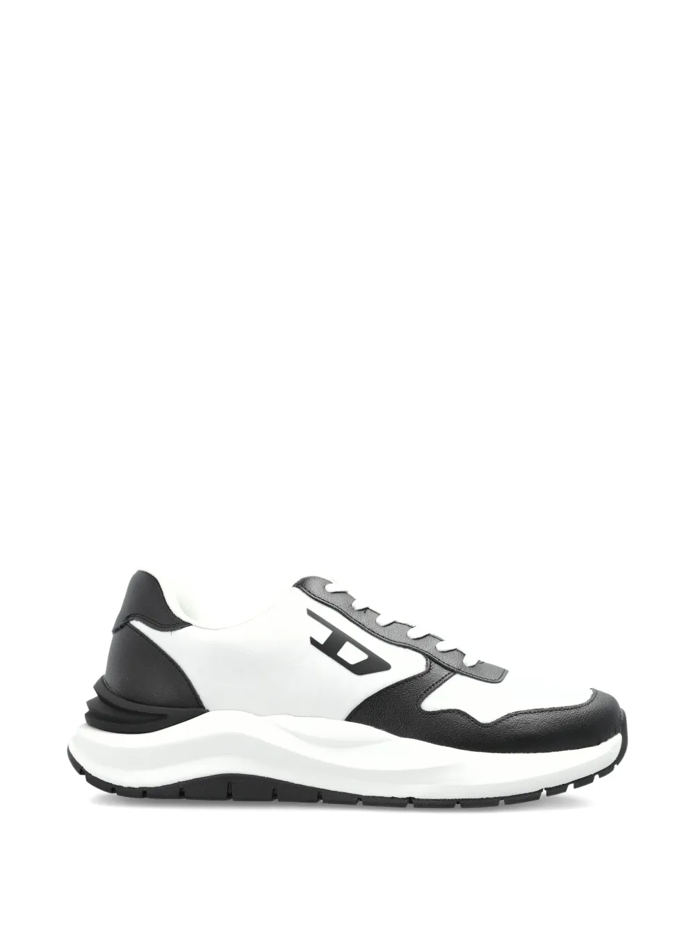 Diesel logo-detail sneakers - Bianco