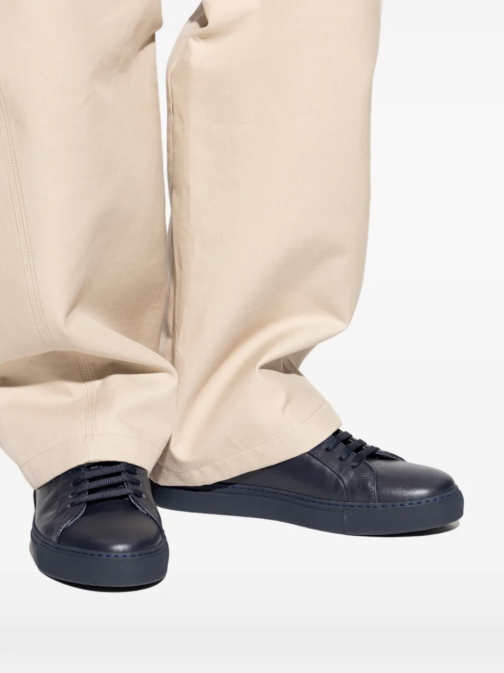 Paul Smith Basso sneakers met gestreept detail Blauw