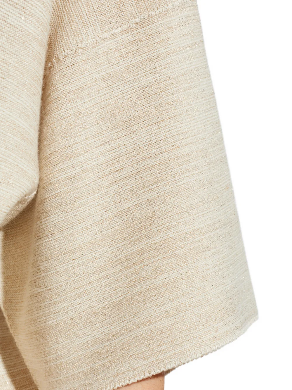Fabiana Filippi T-shirt met ronde hals Beige