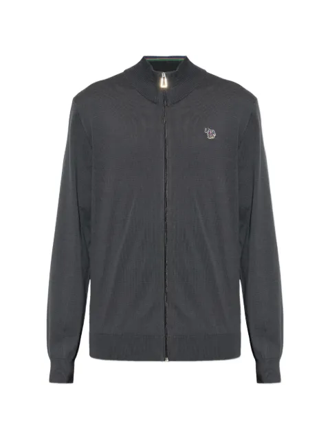 PS Paul Smith cárdigan con cremallera y logo