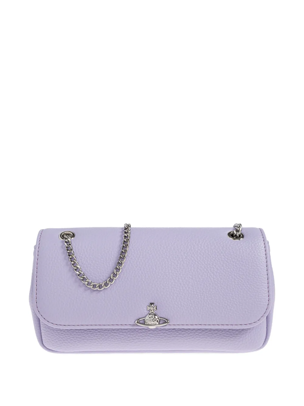 Vivienne Westwood Orb-plaque shoulder bag - Viola