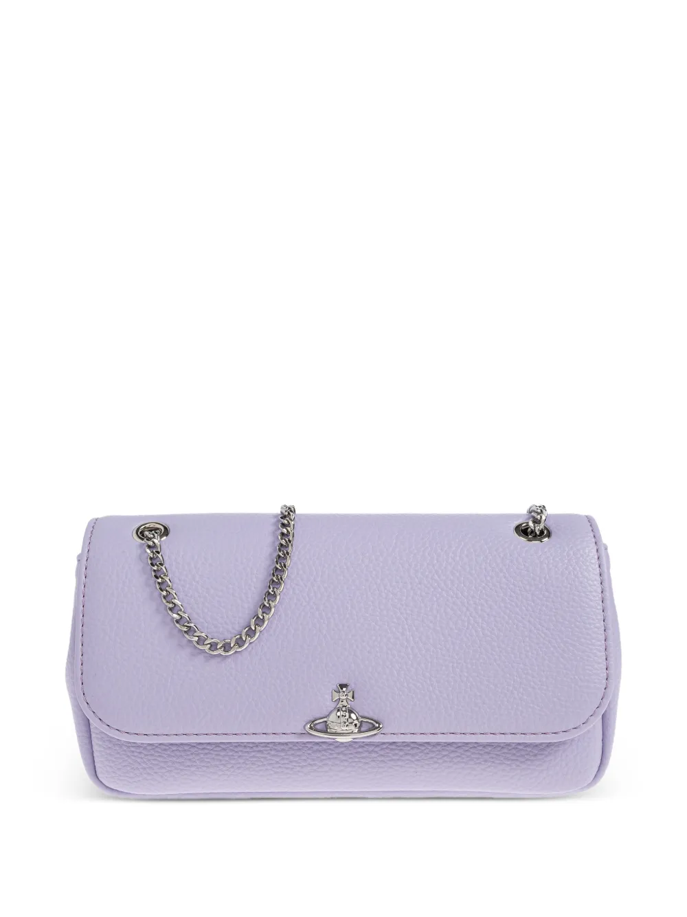 Vivienne Westwood Orb-plaque shoulder bag - Viola