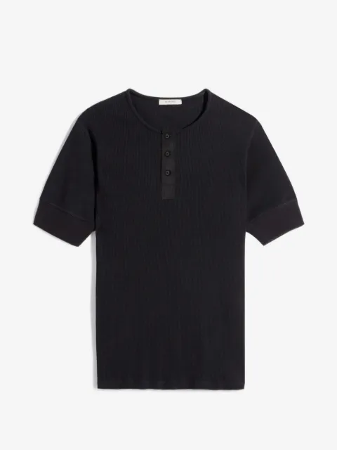 LEMAIRE buttoned ribbed T-shirt