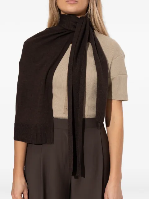 LEMAIRE ribbed scarf