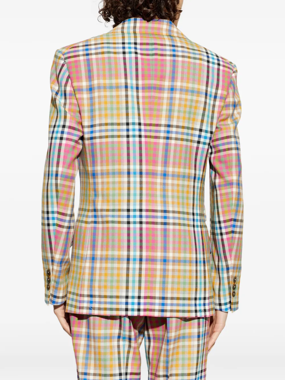 Vivienne Westwood チェック ジャケット | ピンク | FARFETCH JP