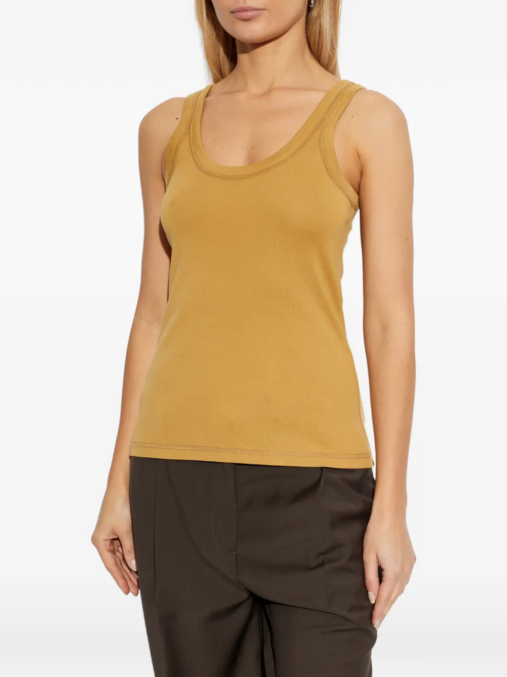  Lemaire Sleeveless Tank Top - Yellow 