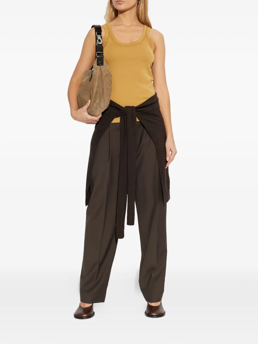  Lemaire Sleeveless Tank Top - Yellow 