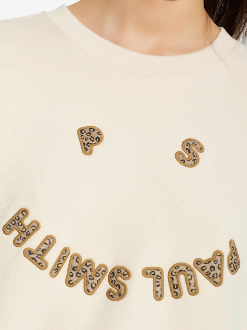 PS Paul Smith Sweater met logo Beige