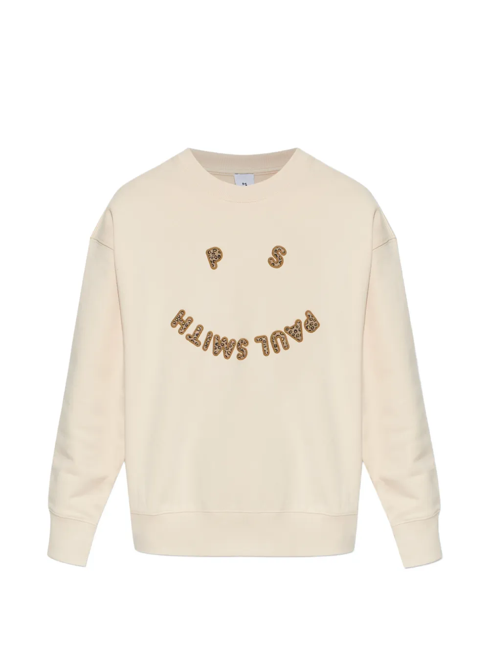 PS Paul Smith logo-lettering sweatshirt - Nude