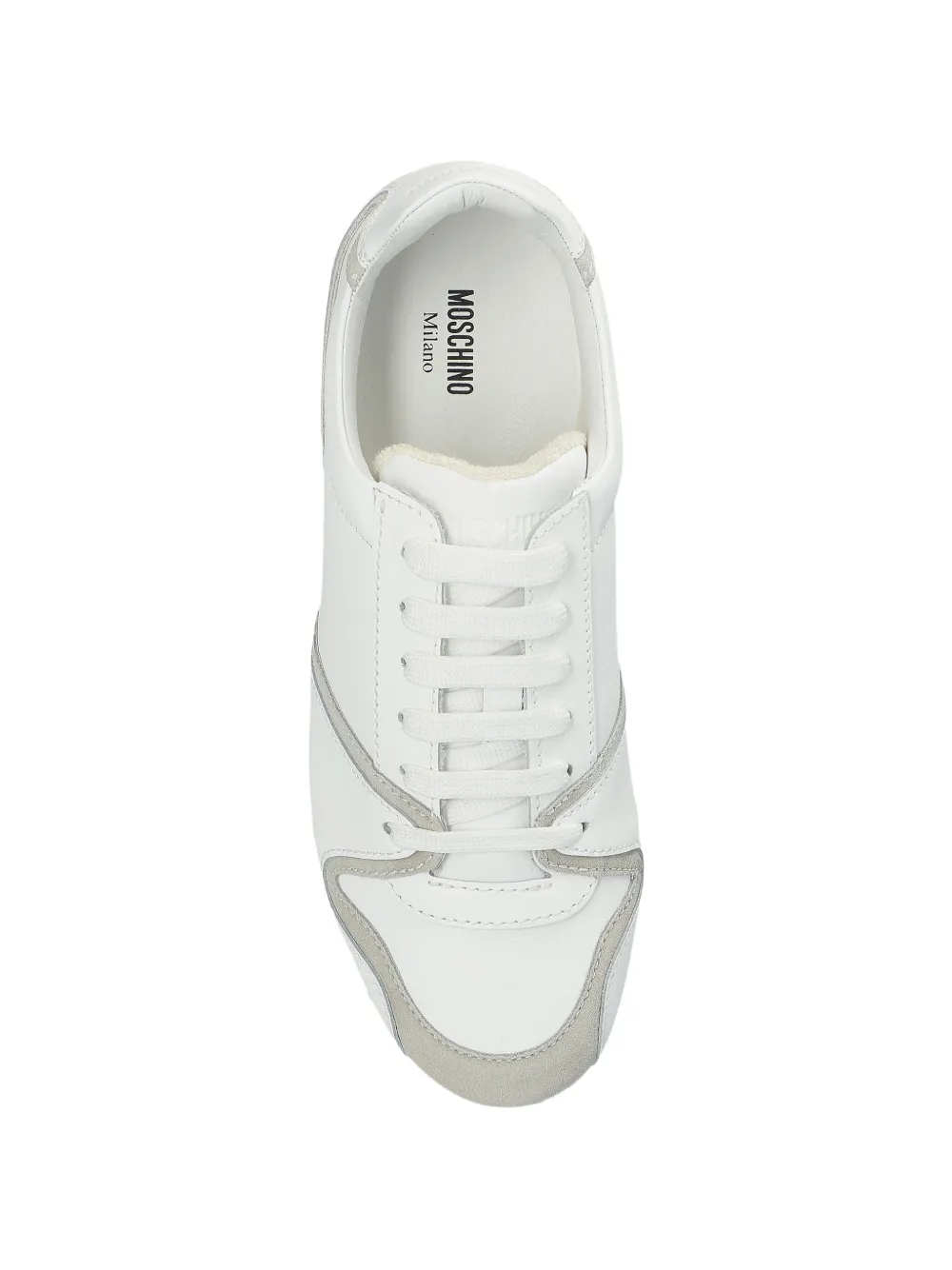 Moschino Leren sneakers Wit