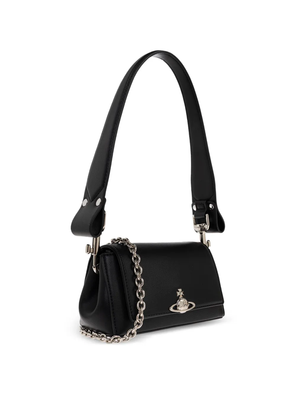 Vivienne Westwood Hazel kleine shopper Zwart