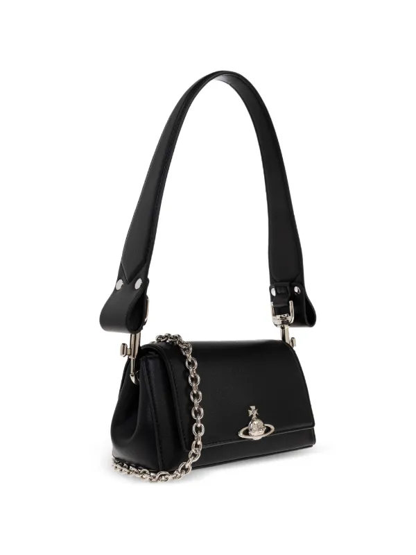 Vivienne Westwood Small Hazel Tote Bag | Black | FARFETCH CA