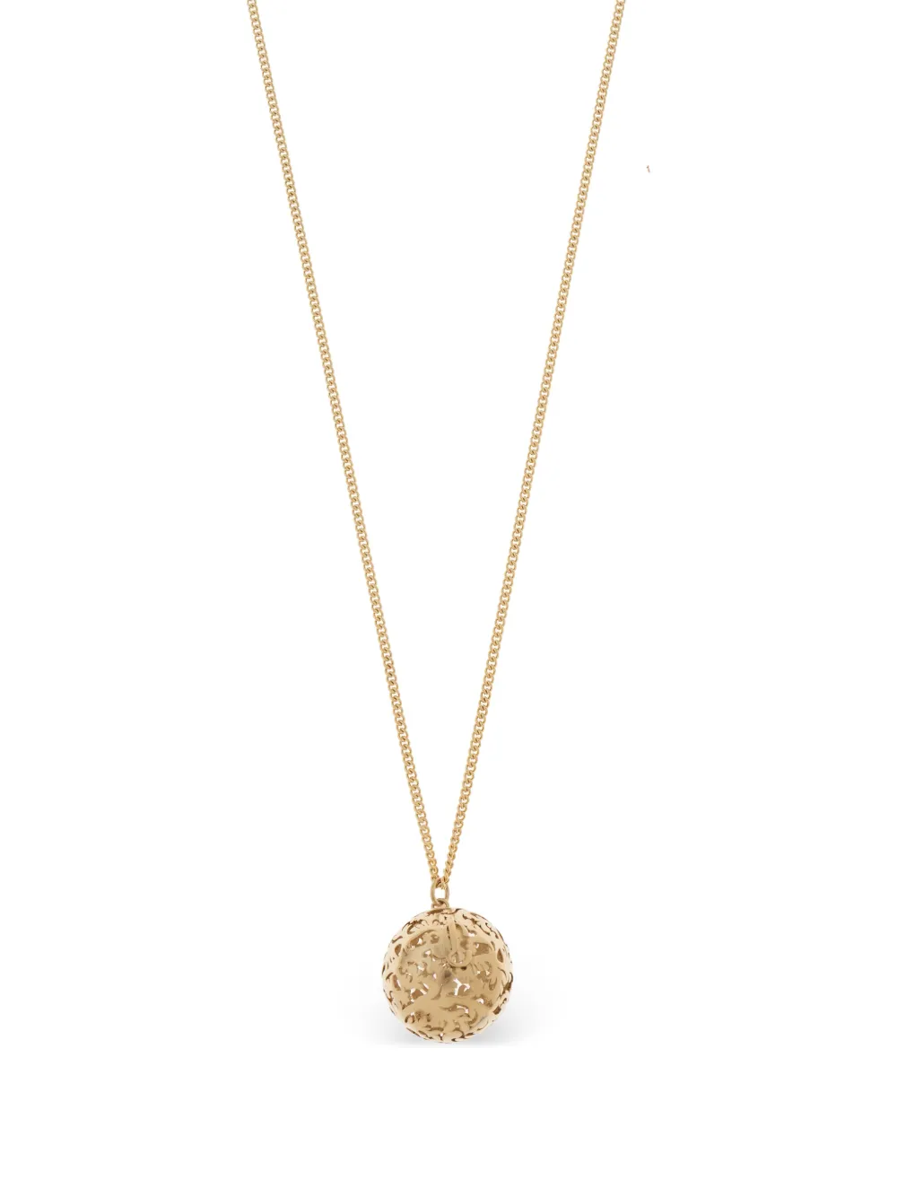  Jimmy Choo Sphere-pendant Necklace - Gold 
