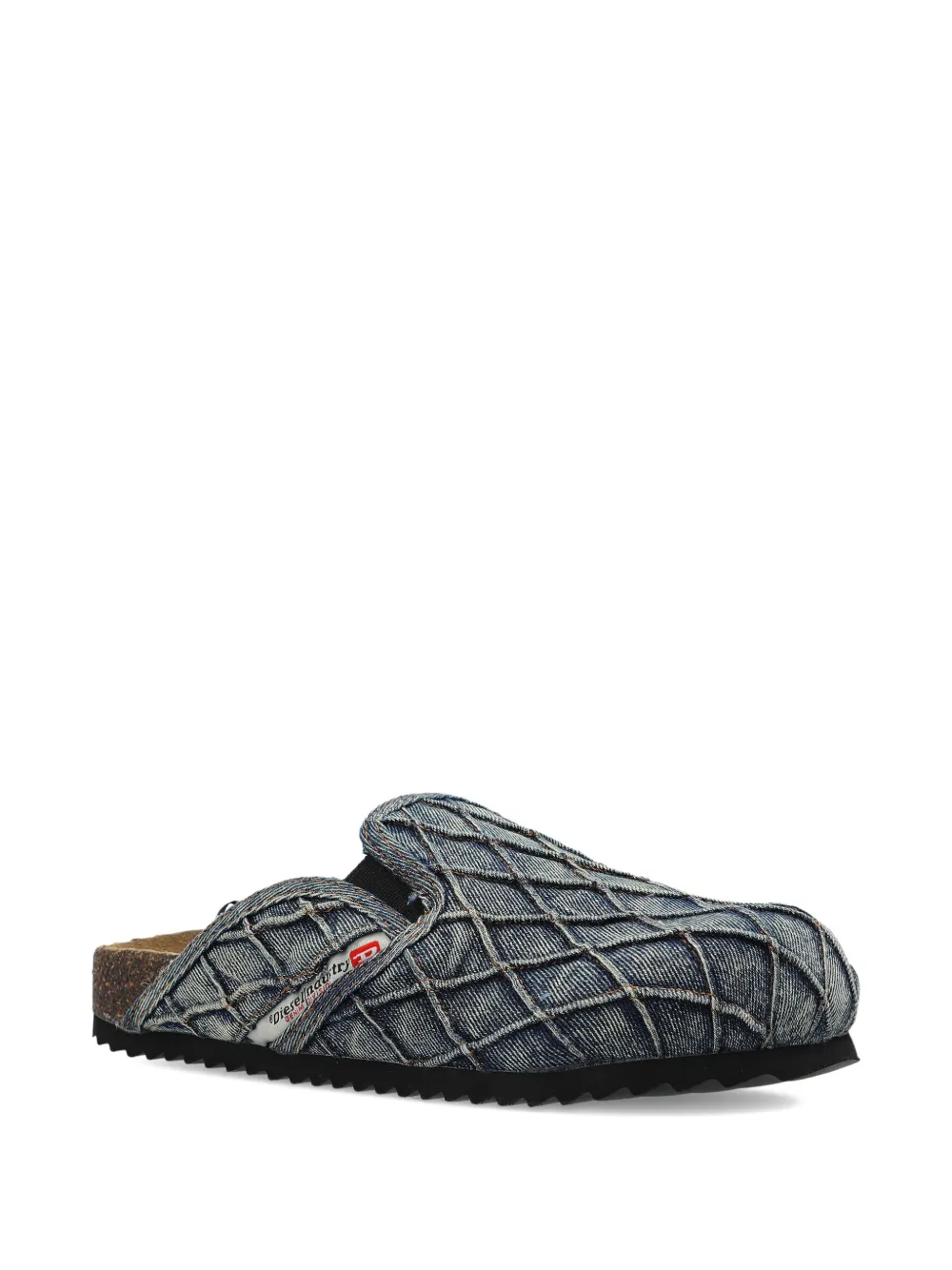 Diesel D-Woodstock muiltjes Blauw