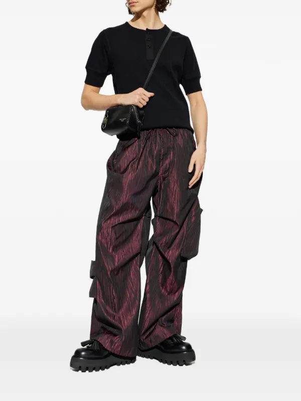 Vivienne Westwood Draped Drawstring Trousers | Red | FARFETCH