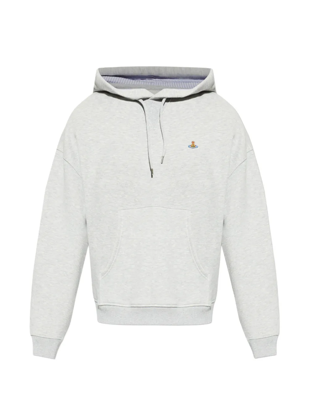 Vivienne Westwood logo-detail hoodie - Grau