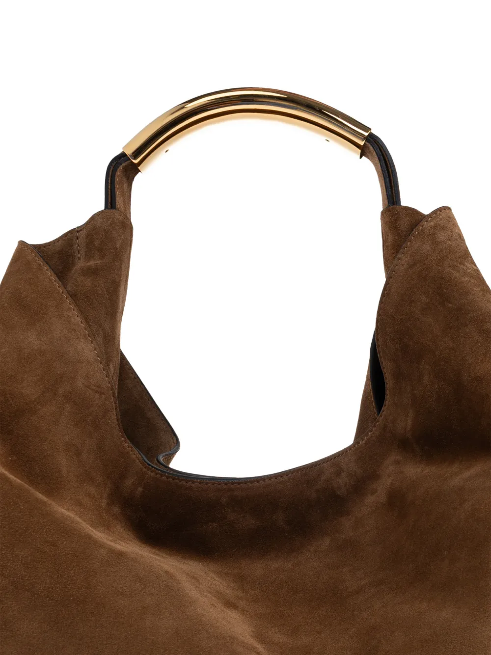 Handle Me metal-handle shoulder bag