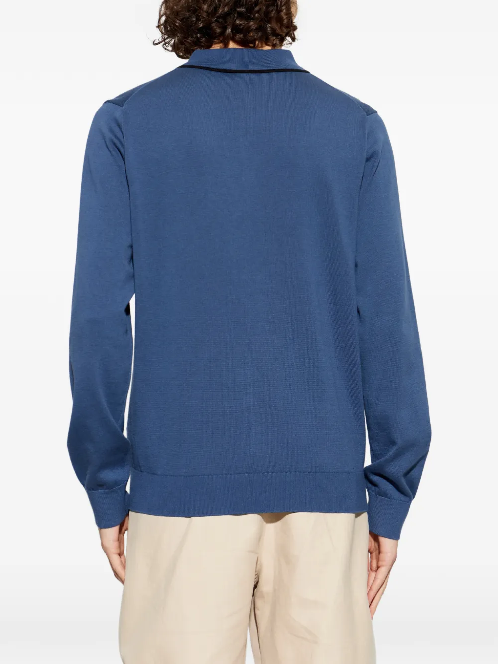 PS Paul Smith Poloshirt met logo Blauw