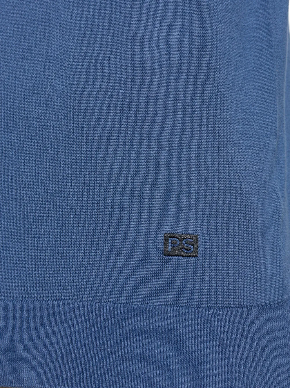 PS Paul Smith Poloshirt met logo Blauw