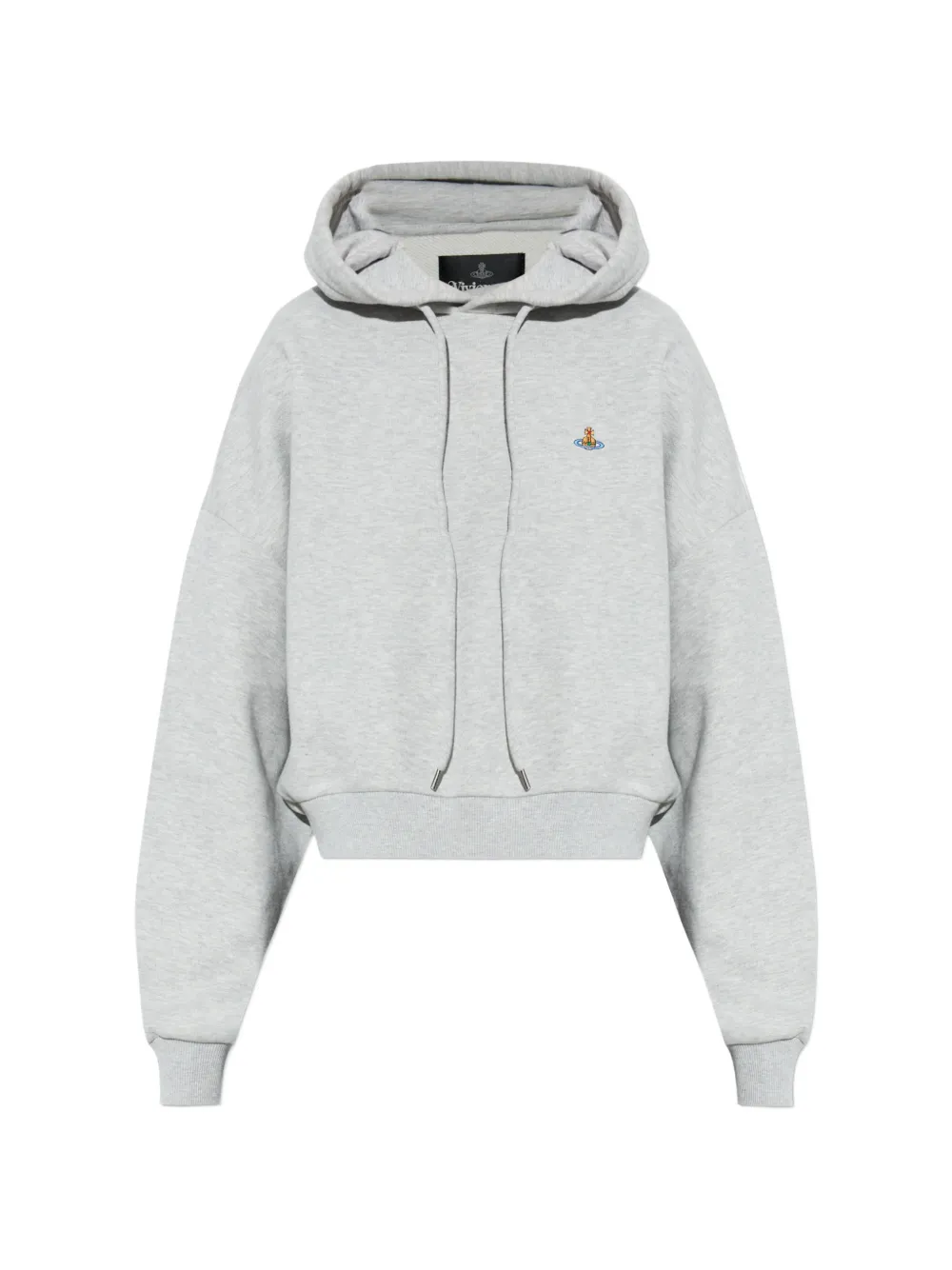Vivienne Westwood Orb-embroidered hoodie - Grau