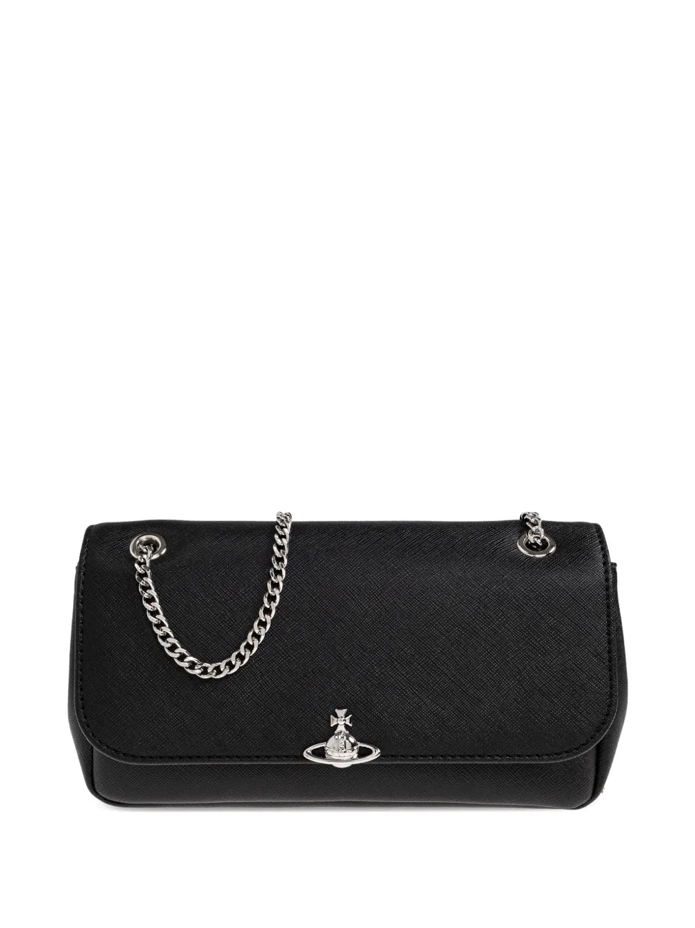 Vivienne Westwood Orb-plaque shoulder bag - Schwarz