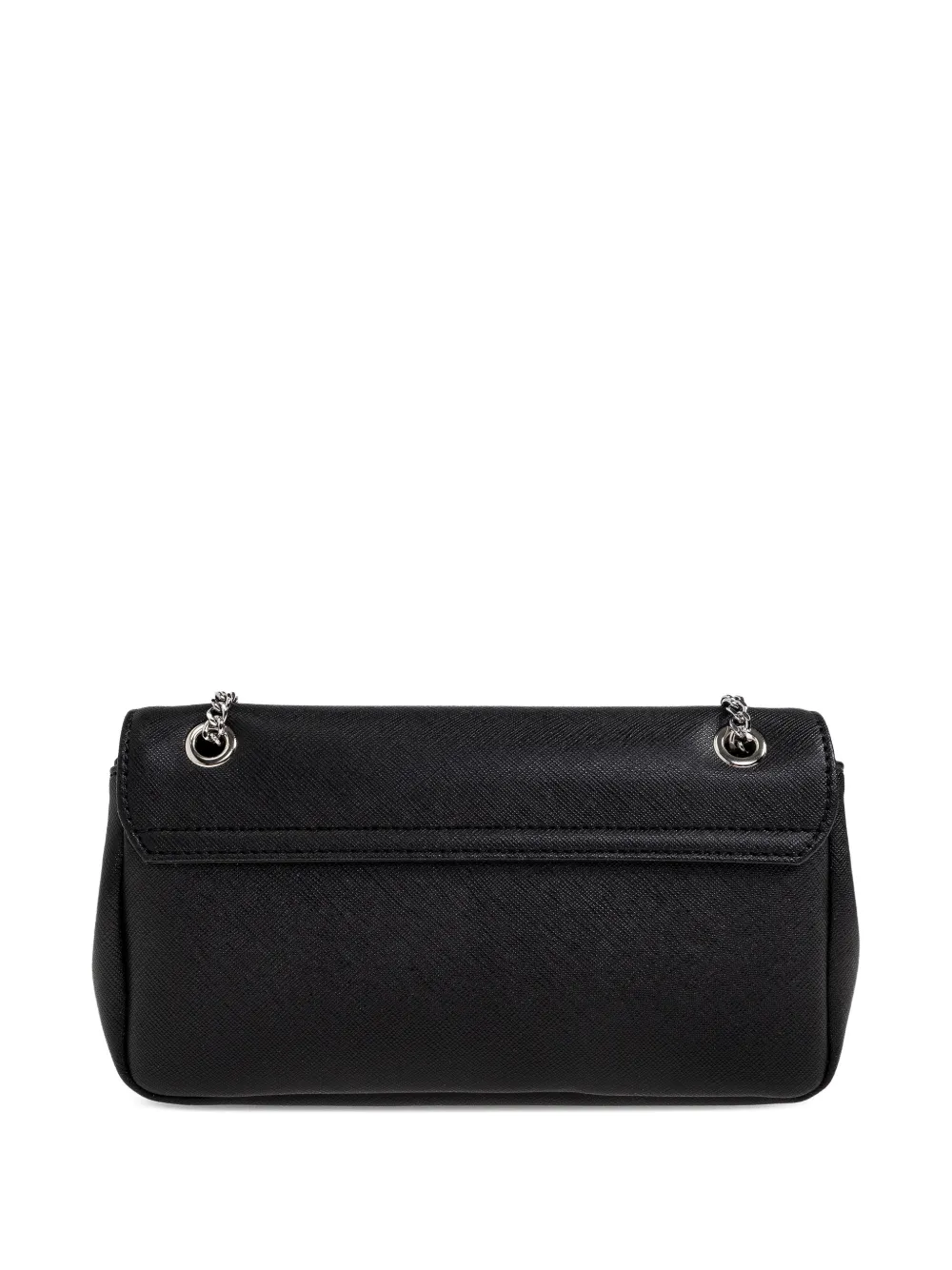 Orb-plaque shoulder bag
