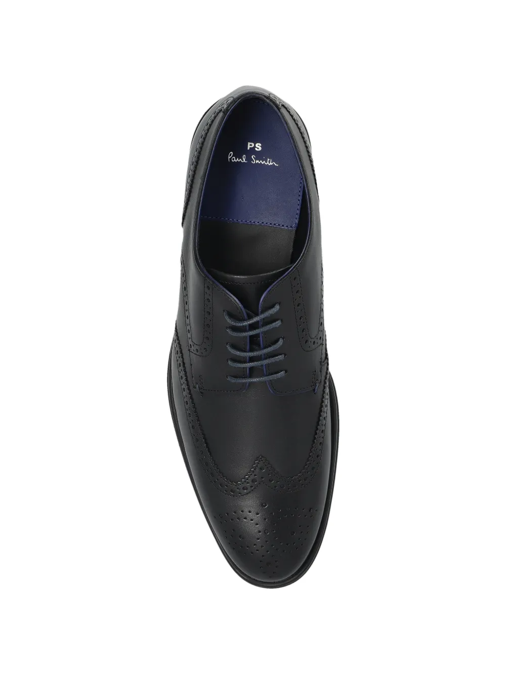 PS Paul Smith Derby schoenen met brogue detail Zwart