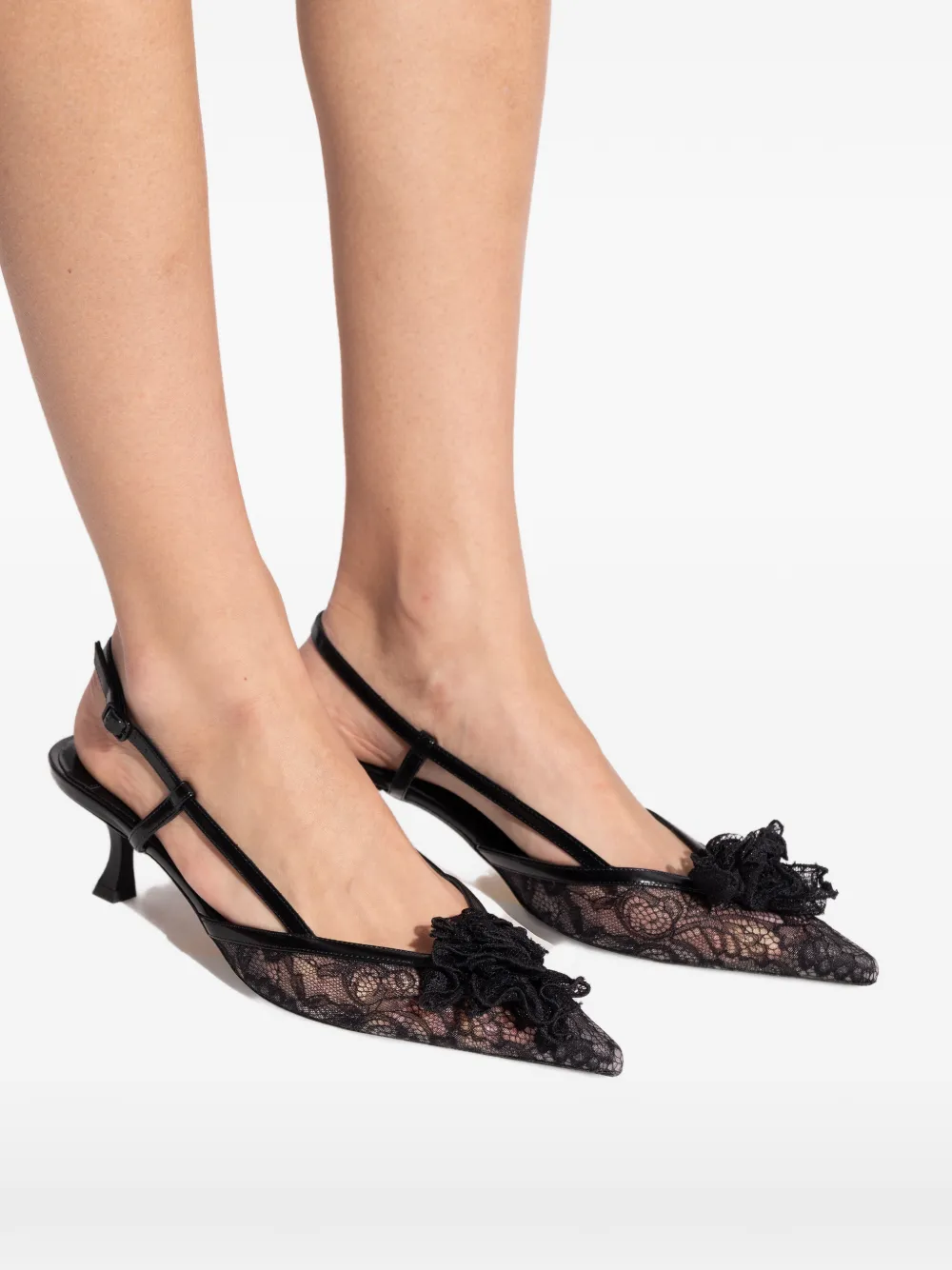 Jimmy Choo Mimmi slingback pumps Zwart