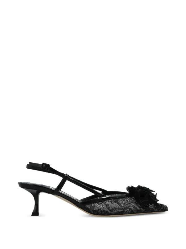 Jimmy Choo Mimmi スリングバック パンプス | ブラック | FARFETCH JP