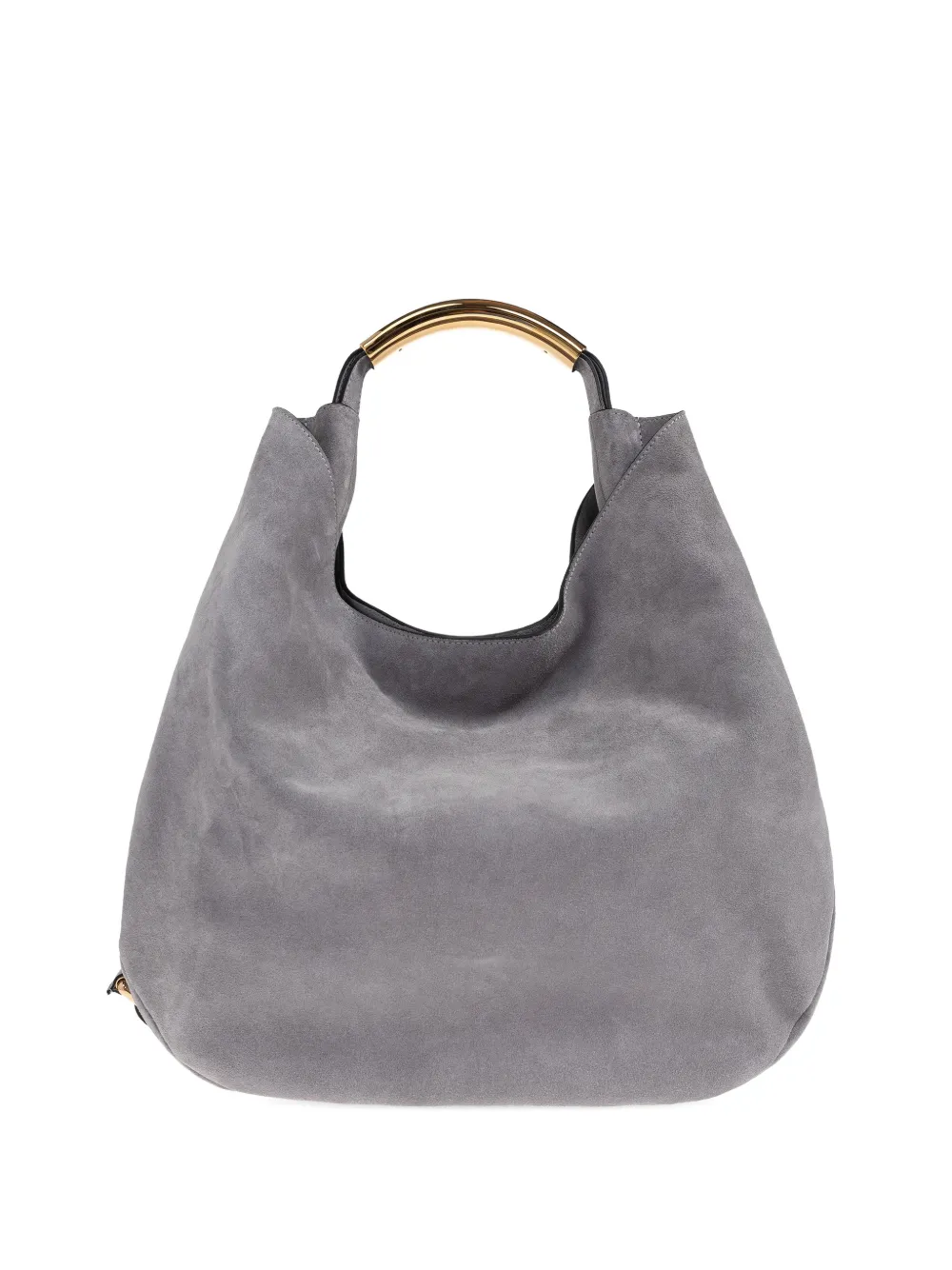 Moschino Handle Me ring handle shoulder bag - Grigio