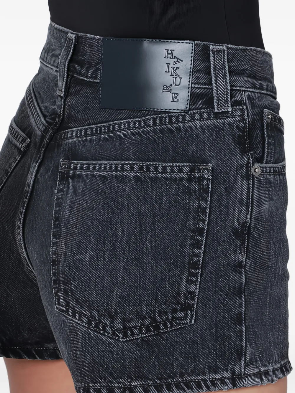 Haikure Denim shorts Grijs