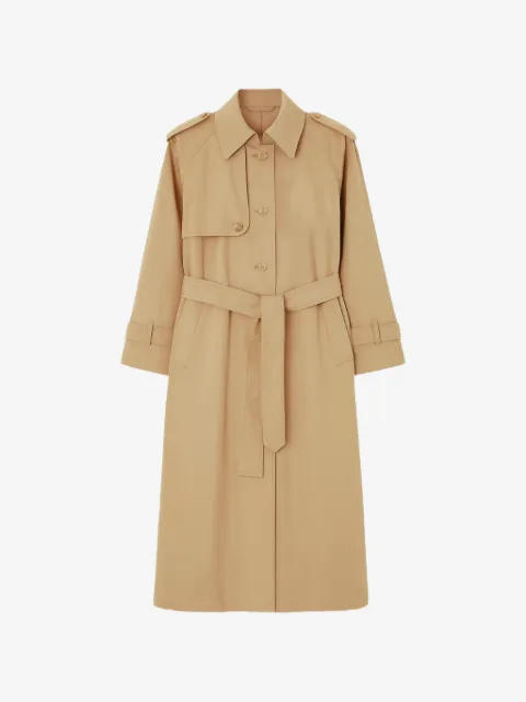 The Frankie Shop Riva double-breasted trench coat