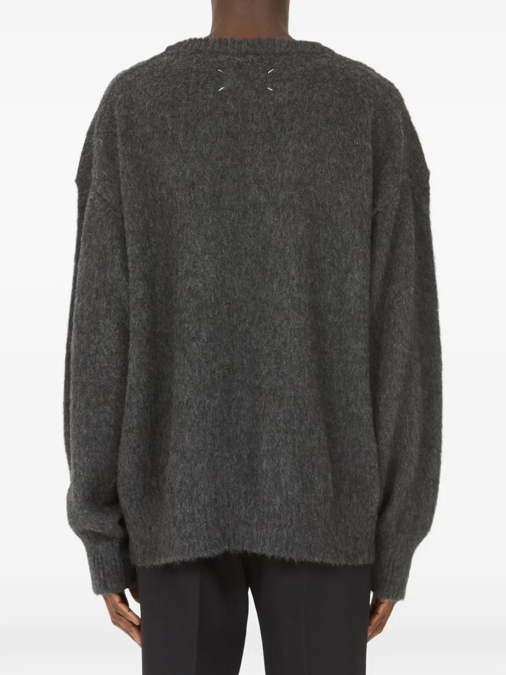 Maison Margiela Intarsia trui Grijs