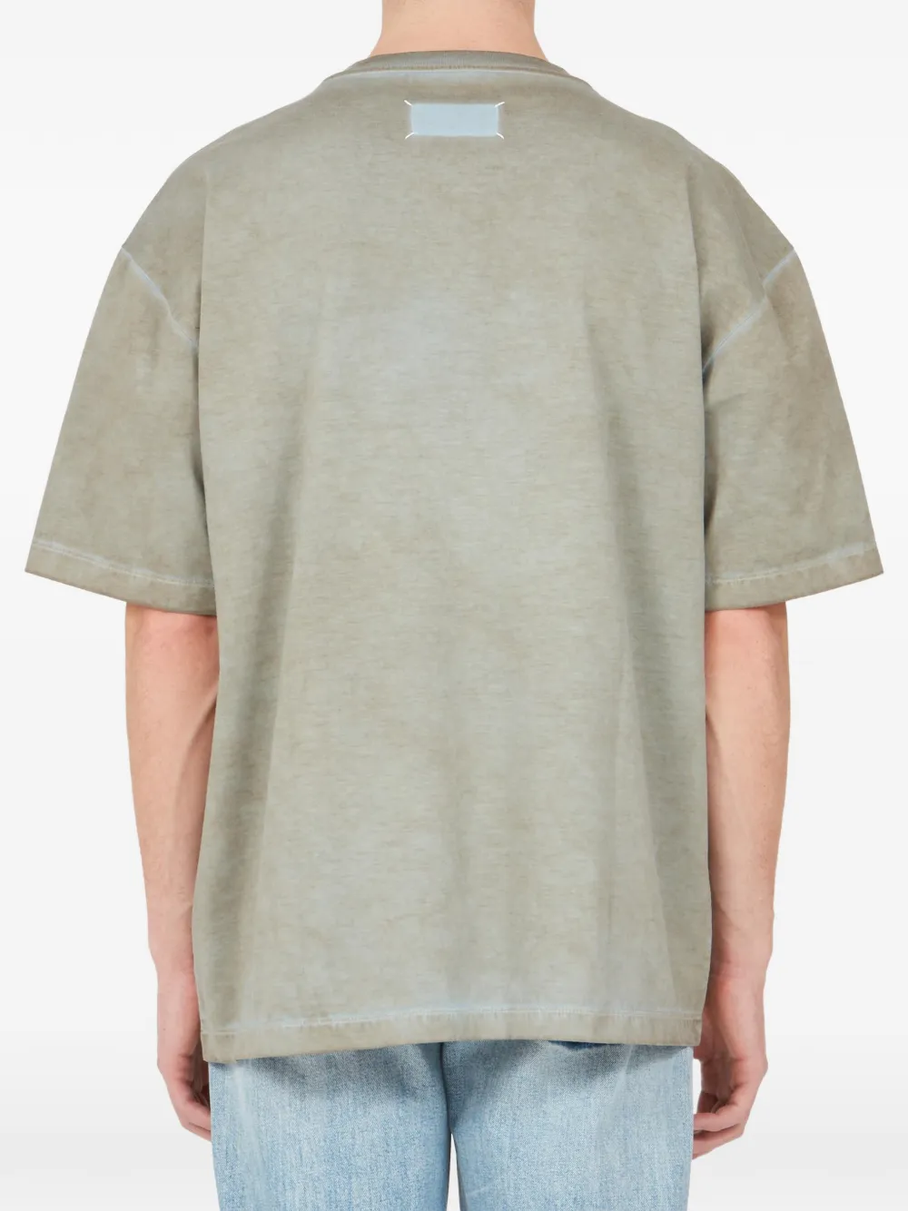 Maison Margiela T-shirt met logopatch Grijs