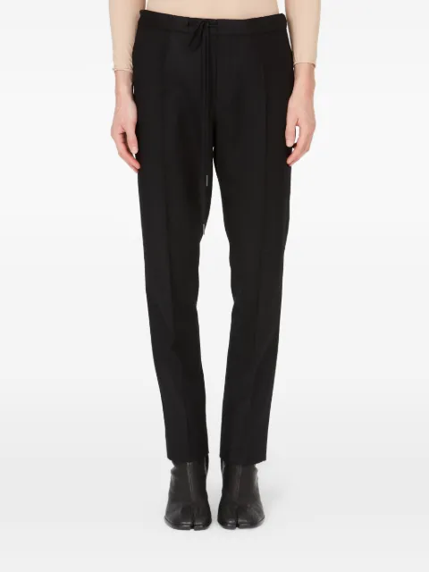 Maison Margiela drawstring-fastening trousers